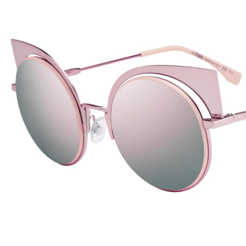 🆕 FENDI Eyeshine 0177 Cat-Eye Sunglasses
